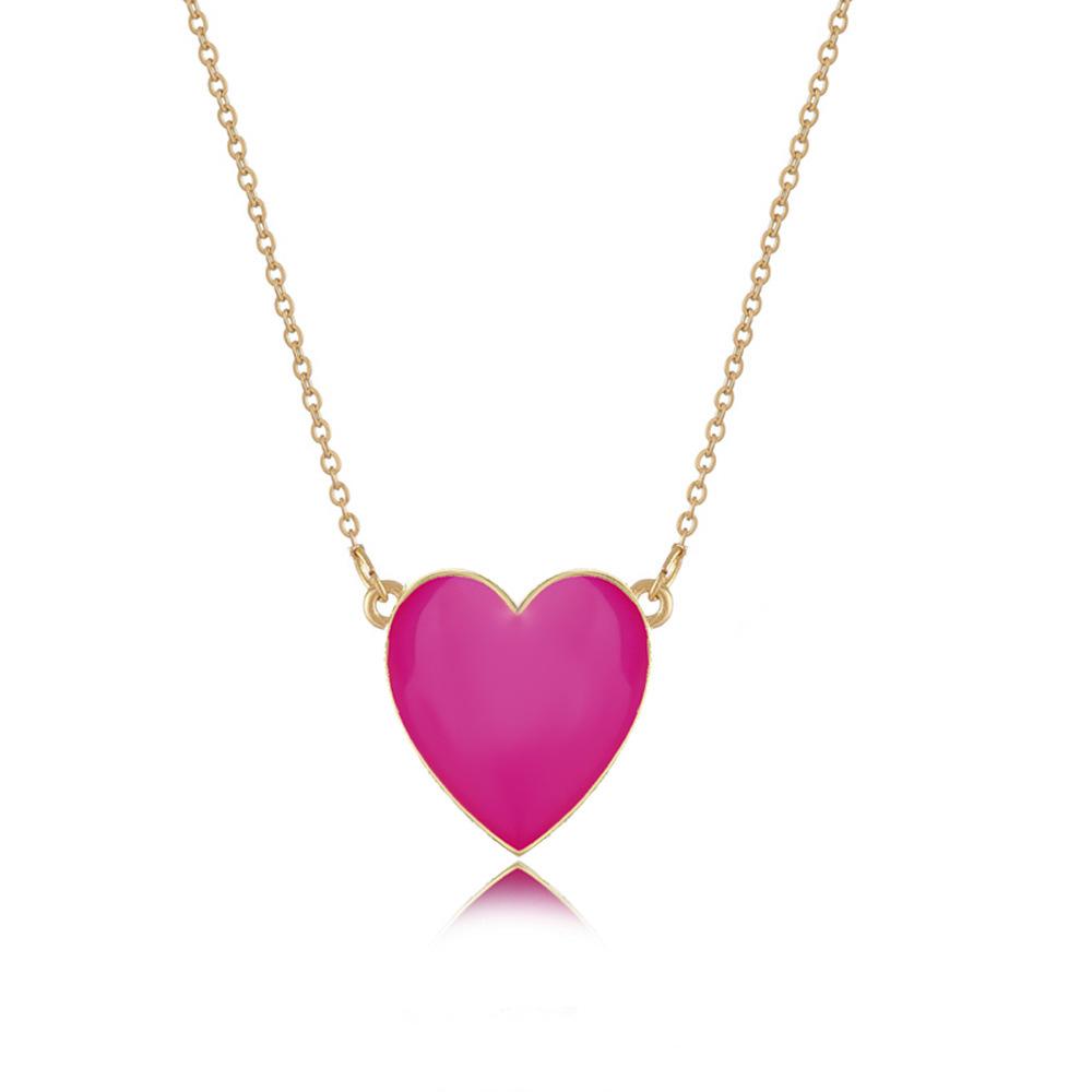 Drip Multicolor Stunning Heart Pendant Necklace For Unique And Accessories Trendy Magenta Peach
Drip Multicolor Stunning Heart Pendant Necklace For Unique And Accessories Trendy Magenta Peach