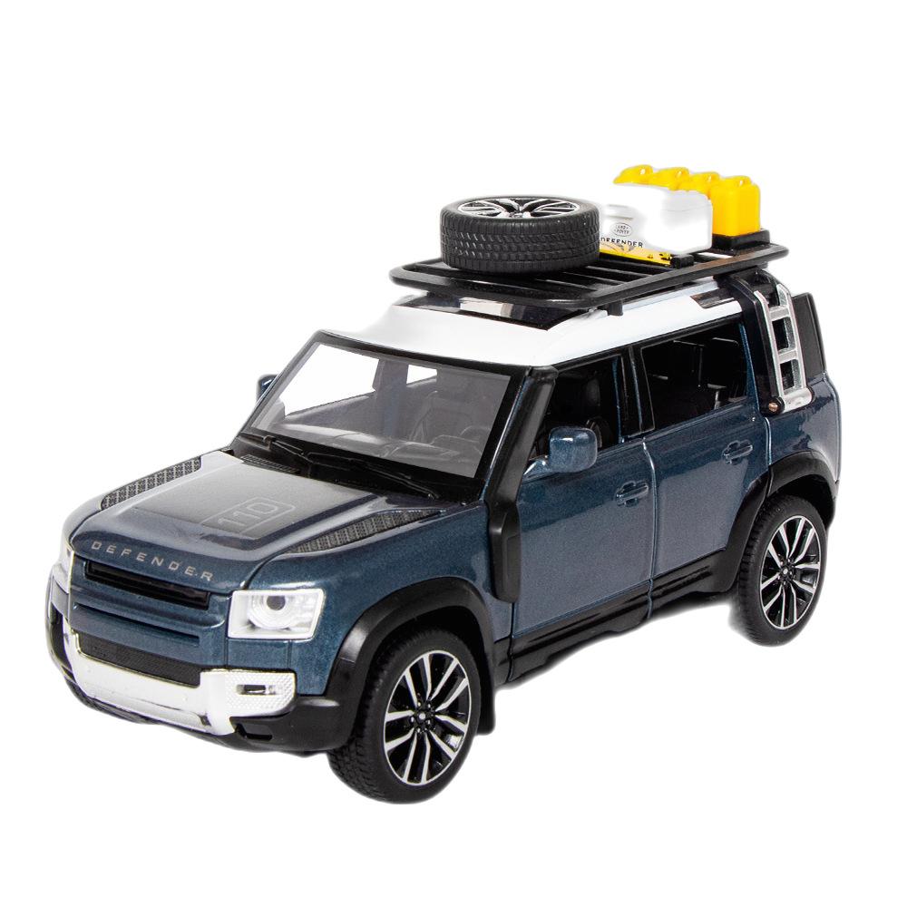 1/32 Land Rover Defender with Tools Alloy Diecasts & Toy Vehicles Toy Car Model Sound and Light Collection Kids Toy Gift чорний
1/32 Land Rover Defender with Tools Alloy Diecasts & Toy Vehicles Toy Car Model Sound and Light Collection Kids Toy Gift чорний