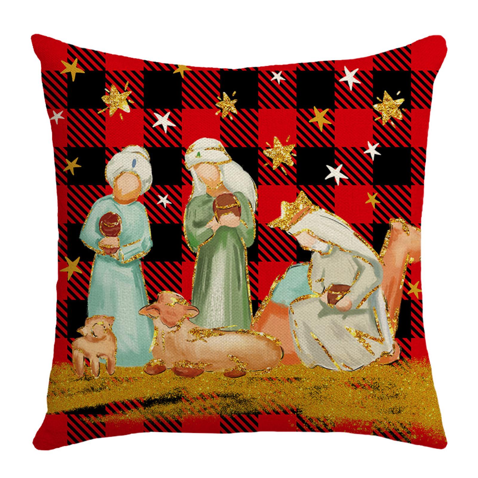 Christmas Series Pillowcase Christmas Holiday Atmosphere Decoration Living Room Sofa Cushion Printed Pillowcase Atmospheric Decorative Linen Pillow One Size
Christmas Series Pillowcase Christmas Holiday Atmosphere Decoration Living Room Sofa Cushion Printed Pillowcase Atmospheric Decorative Linen Pillow One Size