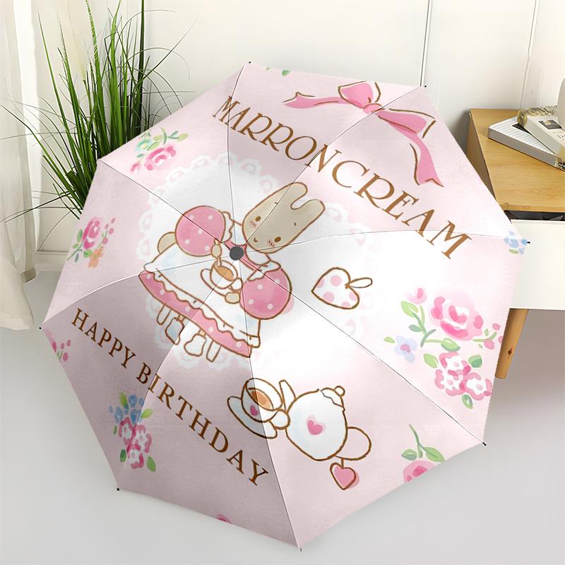 1pc Marron Cream Bunny Tea Party Birthday Card with Pink Flowers and Bow Automatic Folding Umbrella - Perfect Gift for Fans, Travelers, Everyday Use,
1pc Marron Cream Bunny Tea Party Birthday Card with Pink Flowers and Bow Automatic Folding Umbrella - Perfect Gift for Fans, Travelers, Everyday Use,