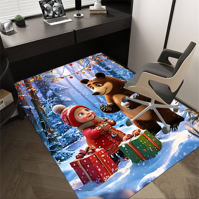 1PC Bear Christmas Extra Large Non Slip Floor carpet, Office, family, bedroom, Studio Large Area Rug Indoor Rugs 60cm by 90cm
1PC Bear Christmas Extra Large Non Slip Floor carpet, Office, family, bedroom, Studio Large Area Rug Indoor Rugs 60cm by 90cm