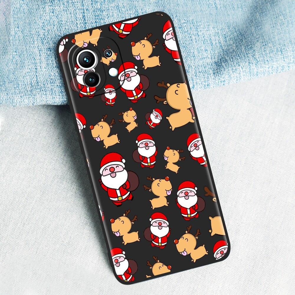 Рождественский Санта-мультяшный олень для Xiaomi Mi Poco X3 NFC M3 F3 GT 11 Ultra 11X 11i Note 10 Lite 10T Pro 5G 9T силиконовый чехол для телефона Poco F3 GT
Рождественский Санта-мультяшный олень для Xiaomi Mi Poco X3 NFC M3 F3 GT 11 Ultra 11X 11i Note 10 Lite 10T Pro 5G 9T силиконовый чехол для телефона Poco F3 GT