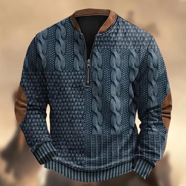 2026 Faux Wool Texture Men s Half-Zip Pullover Long-Sleeve Hoodie XXXL
2026 Faux Wool Texture Men s Half-Zip Pullover Long-Sleeve Hoodie XXXL