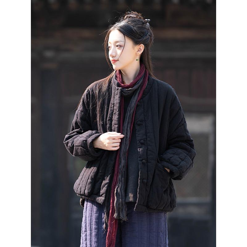 Хлопковая и льняная женская одежда зима новая ретро средней длины хлопковая куртка короткая хлопковая куртка стеганая куртка One size чёрный
Хлопковая и льняная женская одежда зима новая ретро средней длины хлопковая куртка короткая хлопковая куртка стеганая куртка One size чёрный