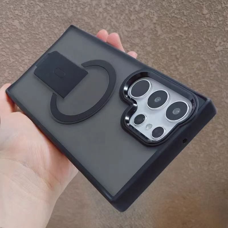 Magnetic Wireless Charge For Magsafe Case For Samsung Galaxy S25 S23 Ultra S24 Plus FE Folding Stand Holder Matte Cover For Samsung S23
Magnetic Wireless Charge For Magsafe Case For Samsung Galaxy S25 S23 Ultra S24 Plus FE Folding Stand Holder Matte Cover For Samsung S23