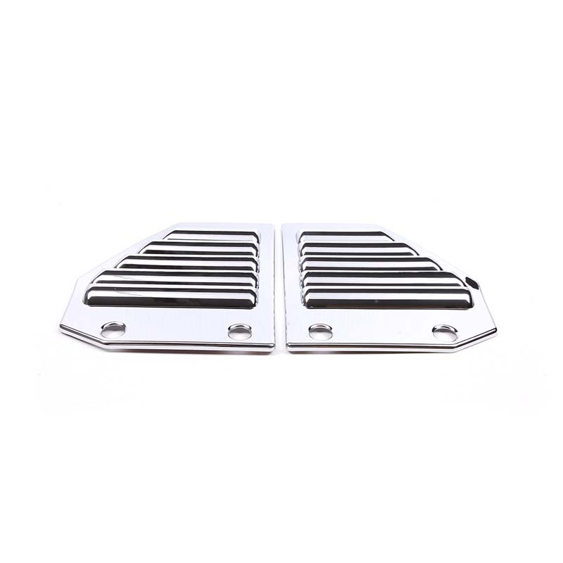 ABS Chrome Side Ventilation Cover Accessories Hood Intake Baffle Molding Decorative Car Accessories For Hummer H2 2003-2009
ABS Chrome Side Ventilation Cover Accessories Hood Intake Baffle Molding Decorative Car Accessories For Hummer H2 2003-2009