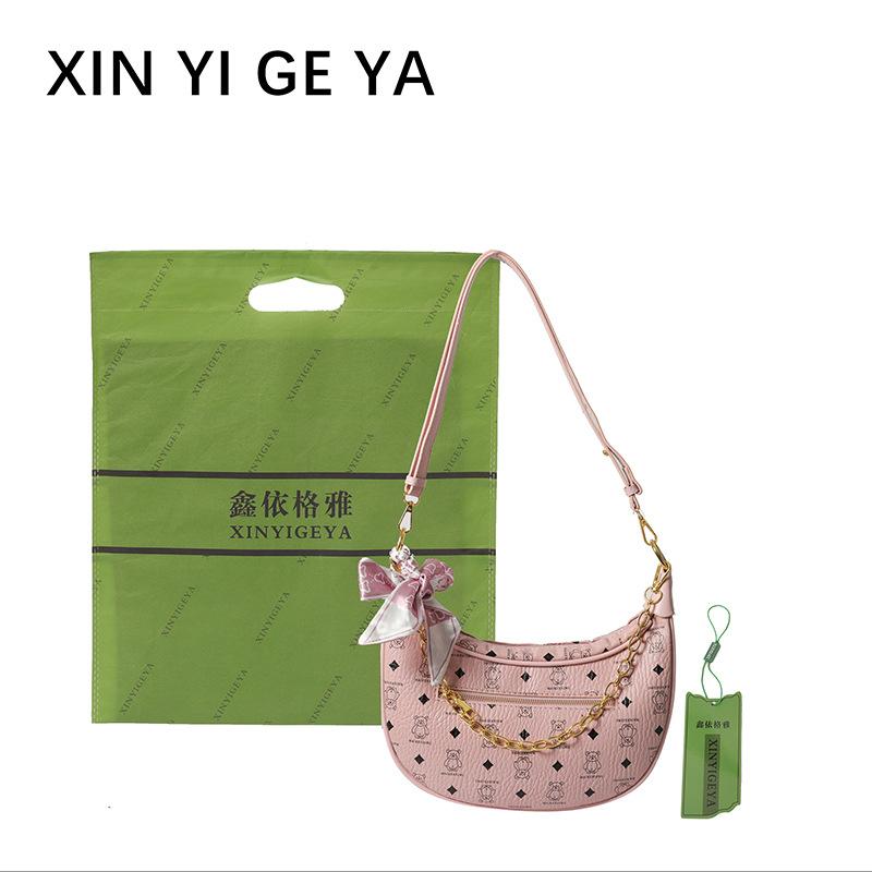 Retro printed armpit single shoulder oblique span versatile crescent bag 2025 new fashion casual chain bowl bean bag women
Retro printed armpit single shoulder oblique span versatile crescent bag 2025 new fashion casual chain bowl bean bag women