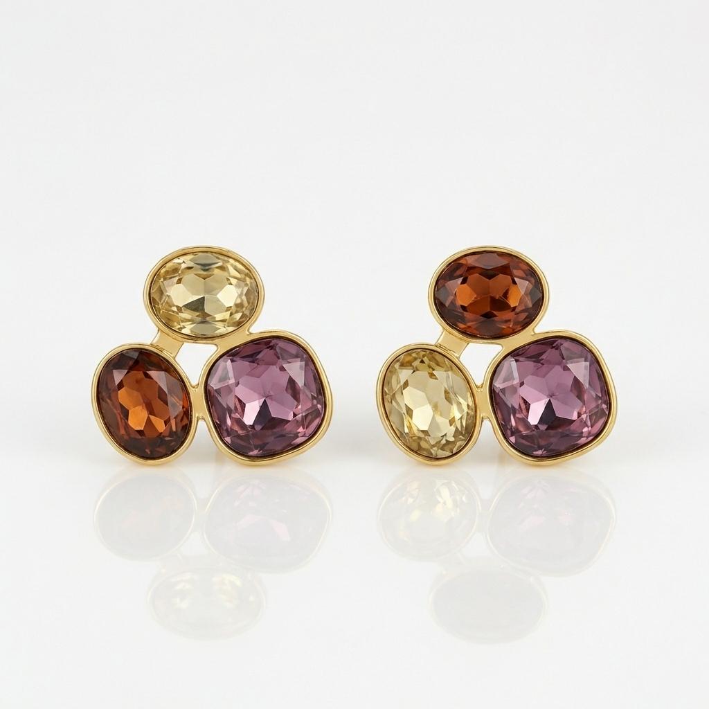 Delicate Maillard Style Brown Amber Color Stud Earrings for Women Vintage Coffe Rhinestone Earring Party Daily Wear Jewelry Gift
Delicate Maillard Style Brown Amber Color Stud Earrings for Women Vintage Coffe Rhinestone Earring Party Daily Wear Jewelry Gift