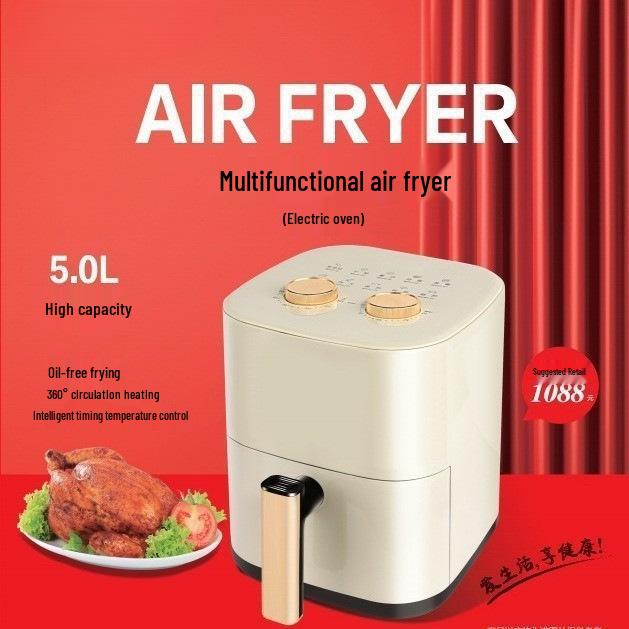 Smart Large Capacity Oil-Free Air Fryer & Multipurpose Electric Oven - Family Edition
Smart Large Capacity Oil-Free Air Fryer & Multipurpose Electric Oven - Family Edition