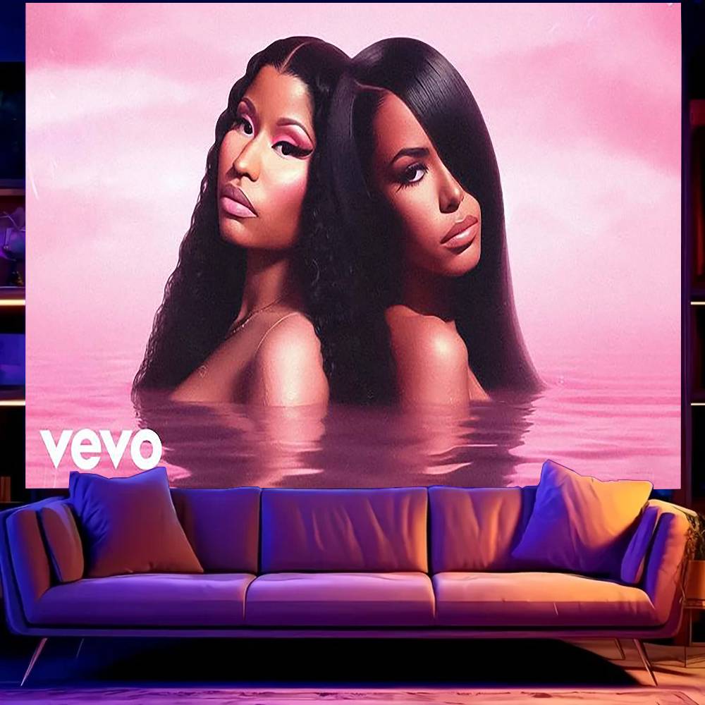 RAPPER NNicki MMinaj Tapestry Print Large Tapestry Wall Hanging Wall Tapestry Decor Living Room Bedroom Home 74x94cm(29x37in)
RAPPER NNicki MMinaj Tapestry Print Large Tapestry Wall Hanging Wall Tapestry Decor Living Room Bedroom Home 74x94cm(29x37in)