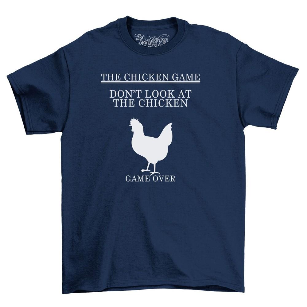 ShirtShack The Chicken Game Men s Funny T-Shirt 100% Cotton Black Shirt 3XL
ShirtShack The Chicken Game Men s Funny T-Shirt 100% Cotton Black Shirt 3XL