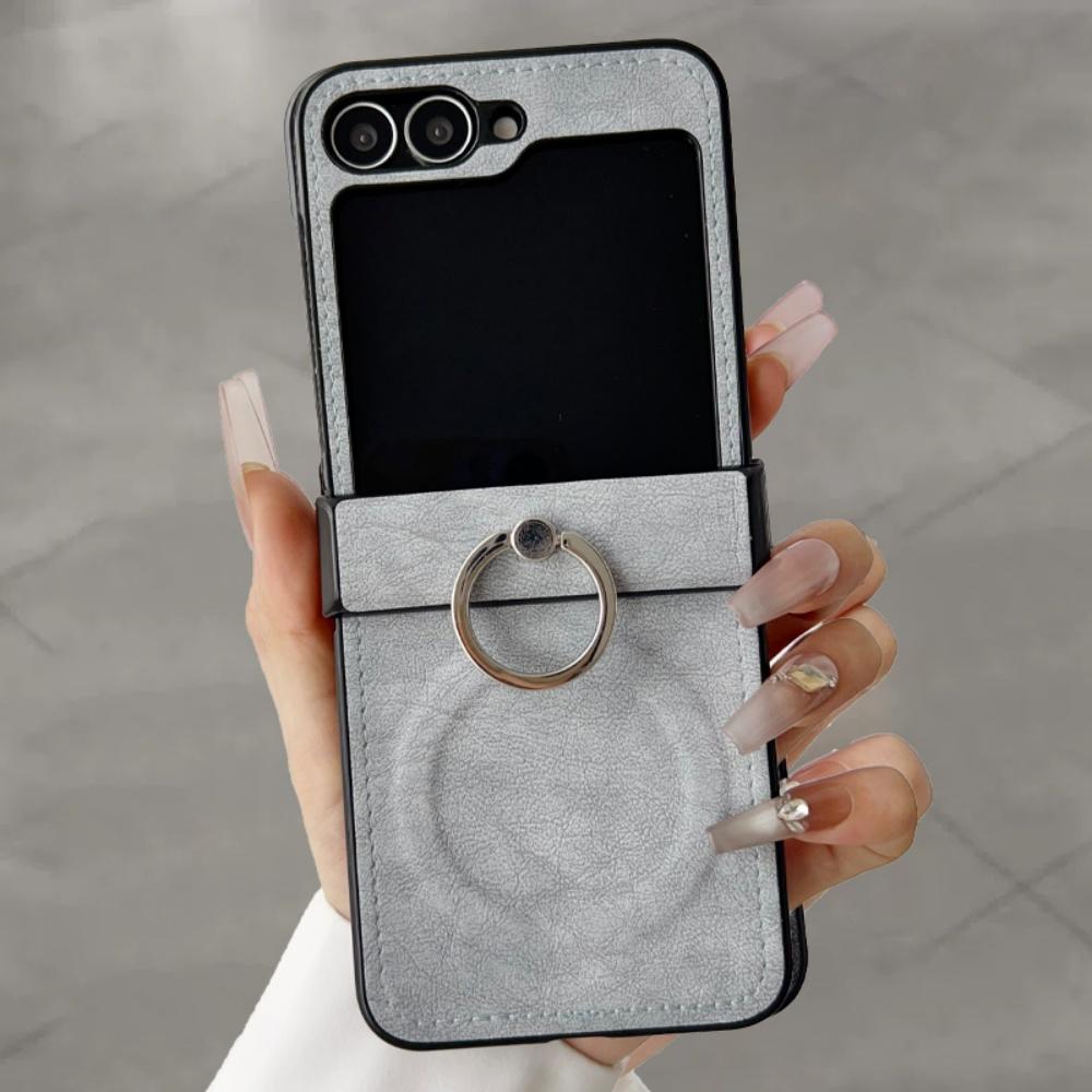 Luxury Leather Diamond Finger Ring Phone Case For Samsung Galaxy Z Flip 6 5 4 3 ZFlip6 ZFlip5 ZFlip4 ZFlip 3 Shockproof Cover For Samsung Galaxy Z Flip4
Luxury Leather Diamond Finger Ring Phone Case For Samsung Galaxy Z Flip 6 5 4 3 ZFlip6 ZFlip5 ZFlip4 ZFlip 3 Shockproof Cover For Samsung Galaxy Z Flip4