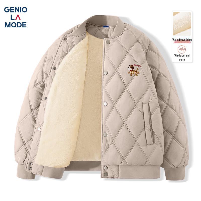 GENIOLAMODE Men s Plush Thickened Baseball Jacket 3XL
GENIOLAMODE Men s Plush Thickened Baseball Jacket 3XL