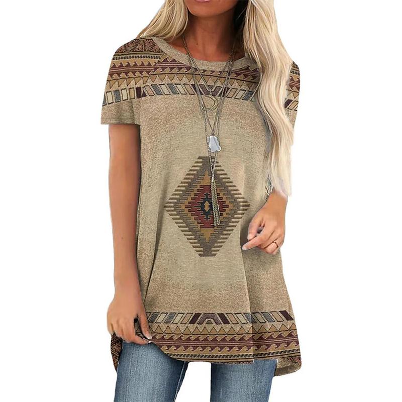 Футболка в западном этническом стиле с 3D-принтом и геометрией, уличная одежда для женщин, ретро-туника, футболки, топы 2000 года, футболки для женщин и девочек, свободная одежда XL
Футболка в западном этническом стиле с 3D-принтом и геометрией, уличная одежда для женщин, ретро-туника, футболки, топы 2000 года, футболки для женщин и девочек, свободная одежда XL