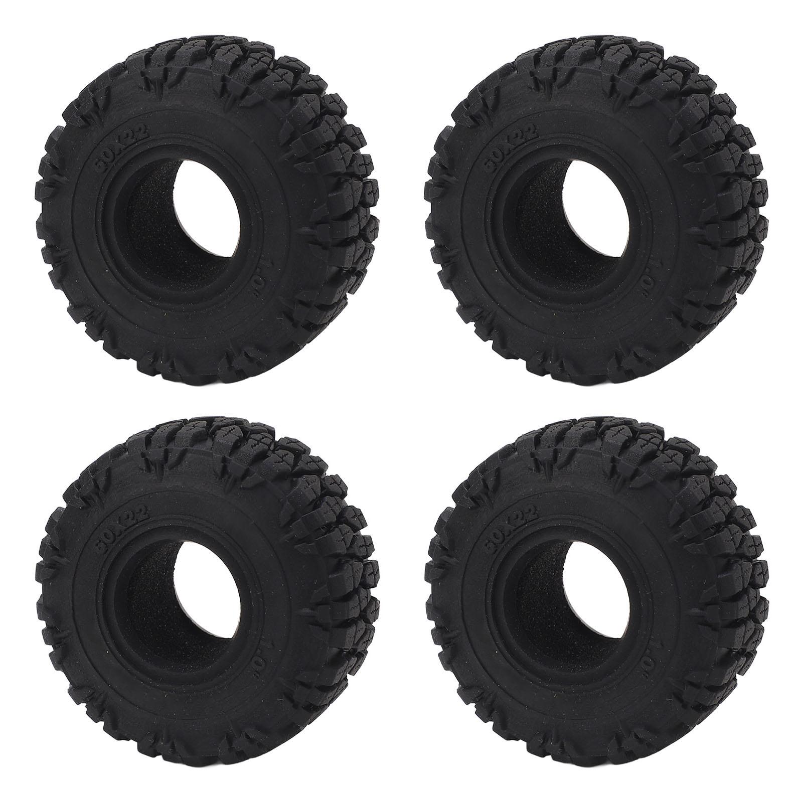 4PCS 1.0 RC Rubber Tires Set 60 X 22mm Enhanced Grip Wheel Tyre for AXIAL SCX24 124 RC Crawler
4PCS 1.0 RC Rubber Tires Set 60 X 22mm Enhanced Grip Wheel Tyre for AXIAL SCX24 124 RC Crawler