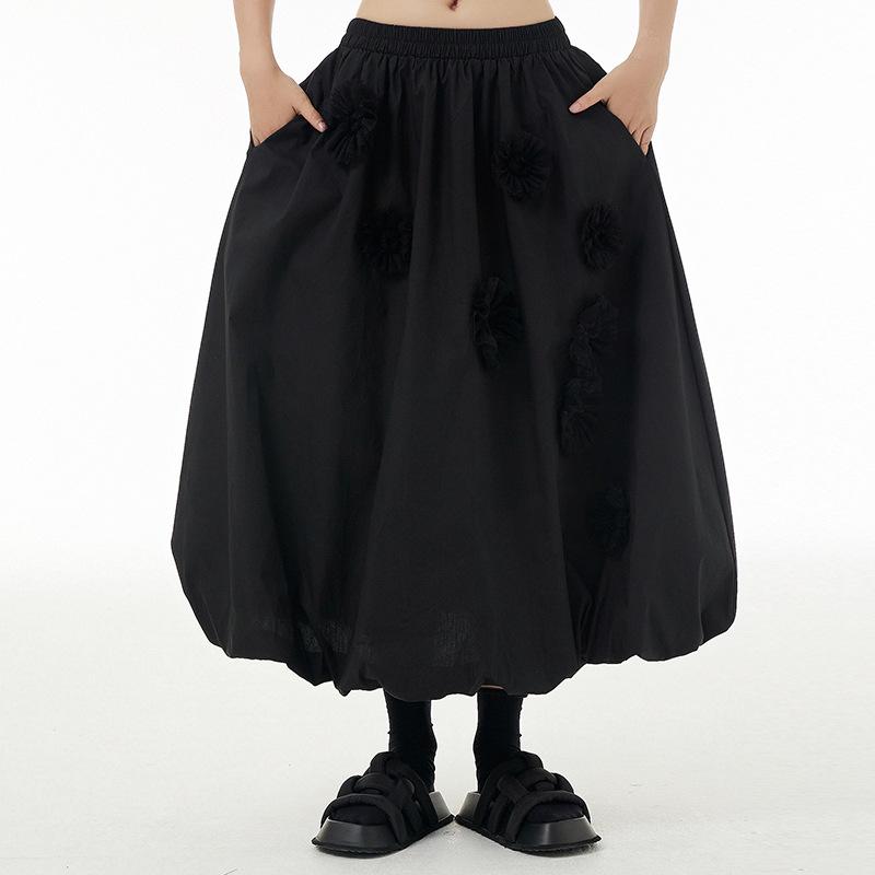 XITAO однотонная свободная юбка А-силуэта SMH1450 One Size чёрный
XITAO однотонная свободная юбка А-силуэта SMH1450 One Size чёрный