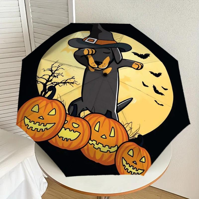 1pc Halloween Dabbing Dog with Pumpkins Umbrella with Plastic Handle,Suitable for All Seasons Home Travel Outdoor UmbrellaDD1562
1pc Halloween Dabbing Dog with Pumpkins Umbrella with Plastic Handle,Suitable for All Seasons Home Travel Outdoor UmbrellaDD1562