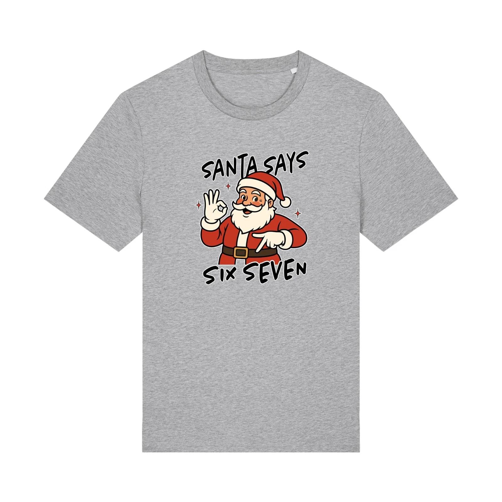 Santa Says Six Seven - Unisex T-Shirt Secret Santa Gen-Z Joke Gift Tiktok IG L
Santa Says Six Seven - Unisex T-Shirt Secret Santa Gen-Z Joke Gift Tiktok IG L