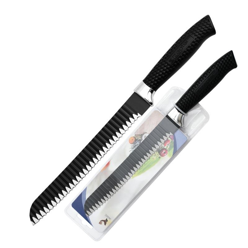 Черная волна узор из нержавеющей стали кухонный подарочный нож фруктовый нож
Черная волна узор из нержавеющей стали кухонный подарочный нож фруктовый нож