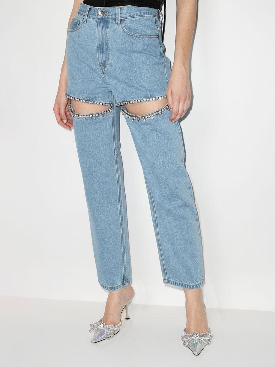 2025 Versatile High-Waisted Denim Pants with Studs & Rhinestones XL світло-синій колір
2025 Versatile High-Waisted Denim Pants with Studs & Rhinestones XL світло-синій колір