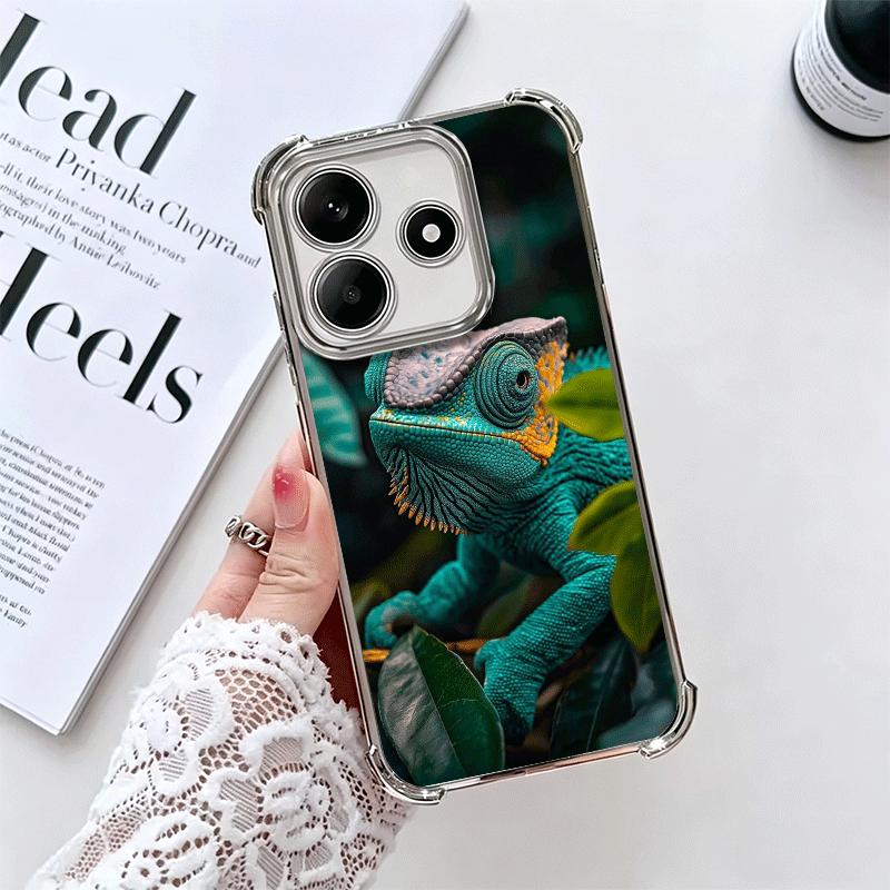 Мягкий чехол для телефона с рисунком хамелеона для Xiaomi Redmi Note 14 15 Pro Plus 13 12 11S 11T 5G 10 9S 9 Гальванический Противоударный Fundas Redmi Note 15 4G
Мягкий чехол для телефона с рисунком хамелеона для Xiaomi Redmi Note 14 15 Pro Plus 13 12 11S 11T 5G 10 9S 9 Гальванический Противоударный Fundas Redmi Note 15 4G