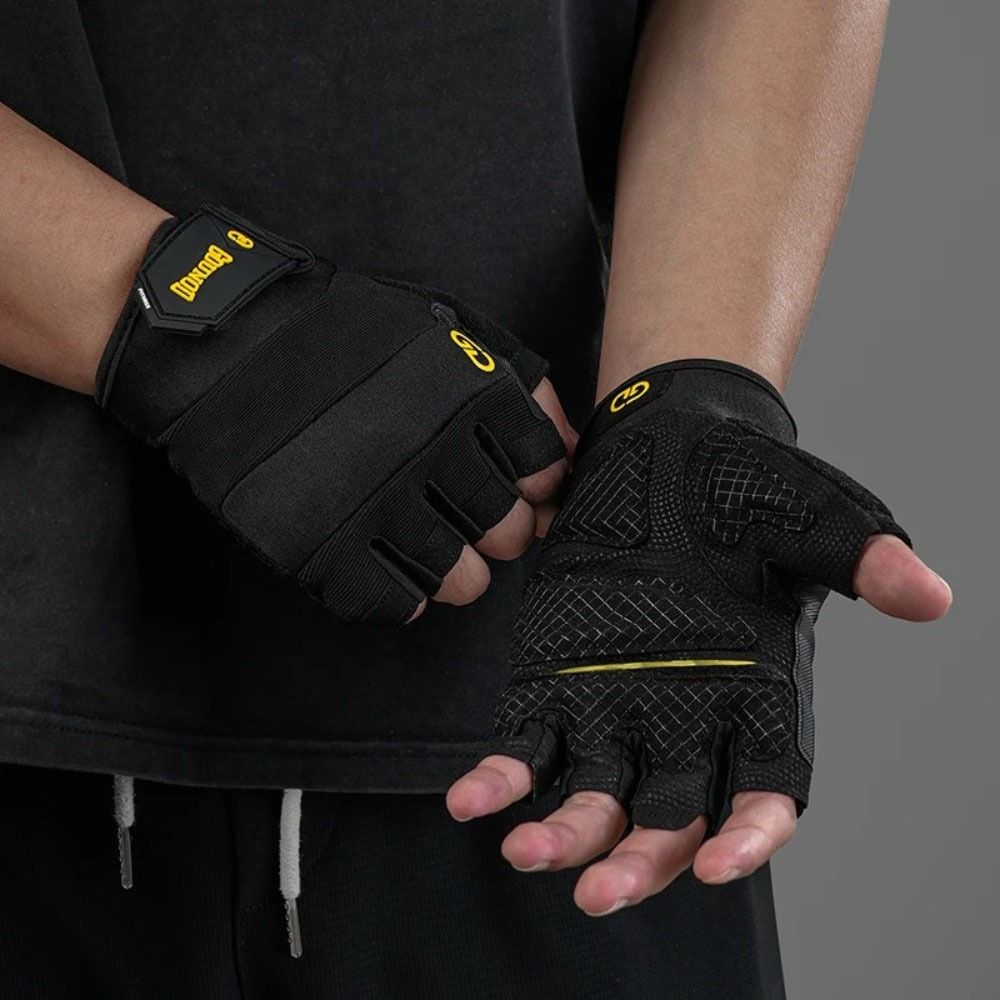 1Pair Thickened Fitness Half Finger Gloves Bodybuilding Powerlifting Training XL чорний
1Pair Thickened Fitness Half Finger Gloves Bodybuilding Powerlifting Training XL чорний