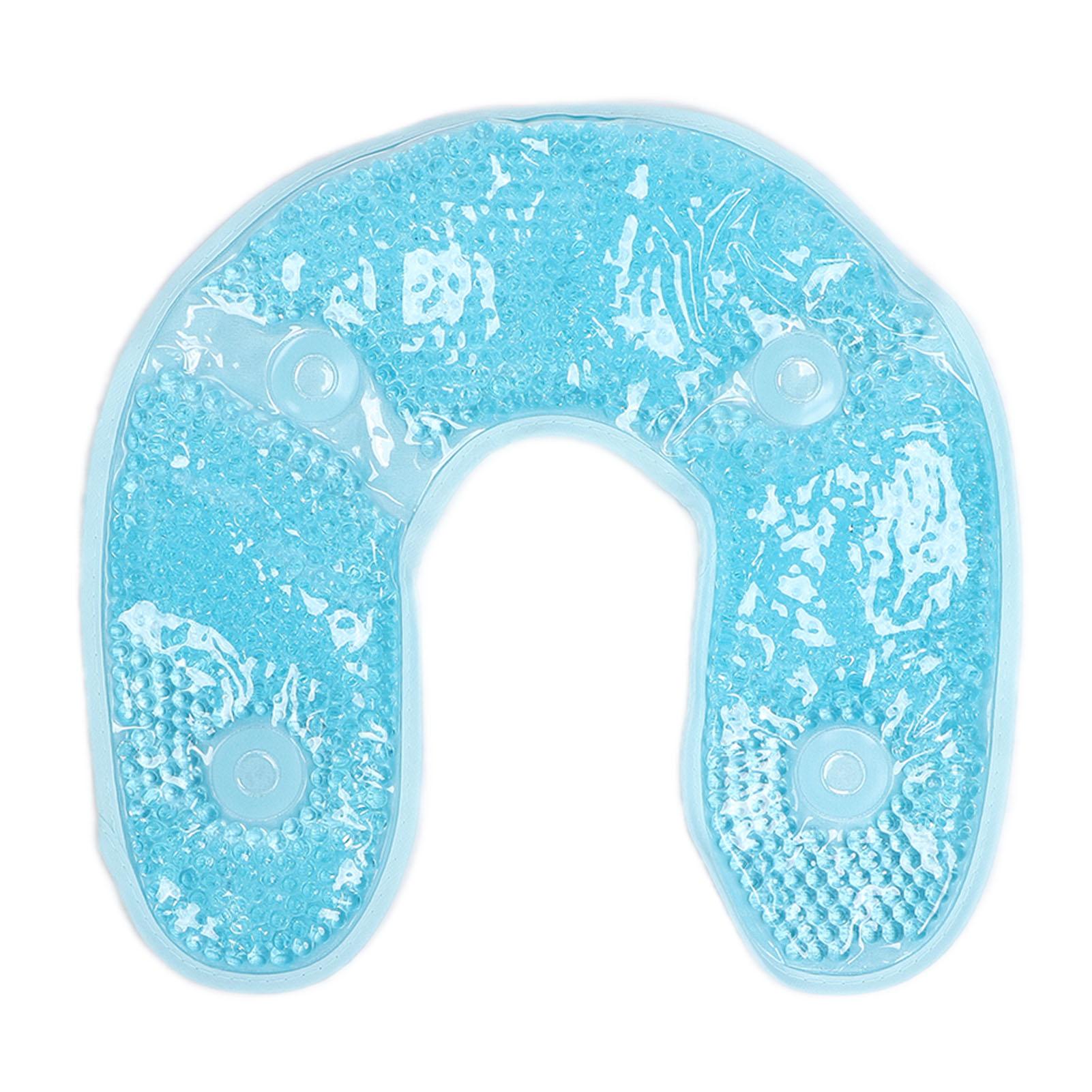 U-образные гелевые шарики, охлаждающая терапия, обертывание для шеи, травма шеи, многоразовый облегченный холодный компресс Sky Blue
U-образные гелевые шарики, охлаждающая терапия, обертывание для шеи, травма шеи, многоразовый облегченный холодный компресс Sky Blue