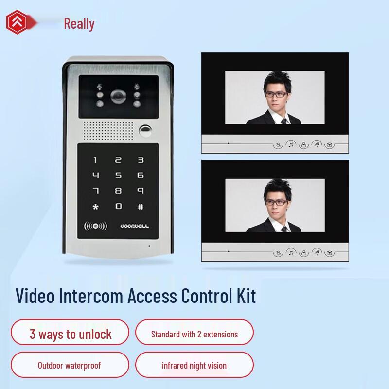 Realand KS202 7-inch Visual Intercom Access Control System CN plug (adapter included)
Realand KS202 7-inch Visual Intercom Access Control System CN plug (adapter included)