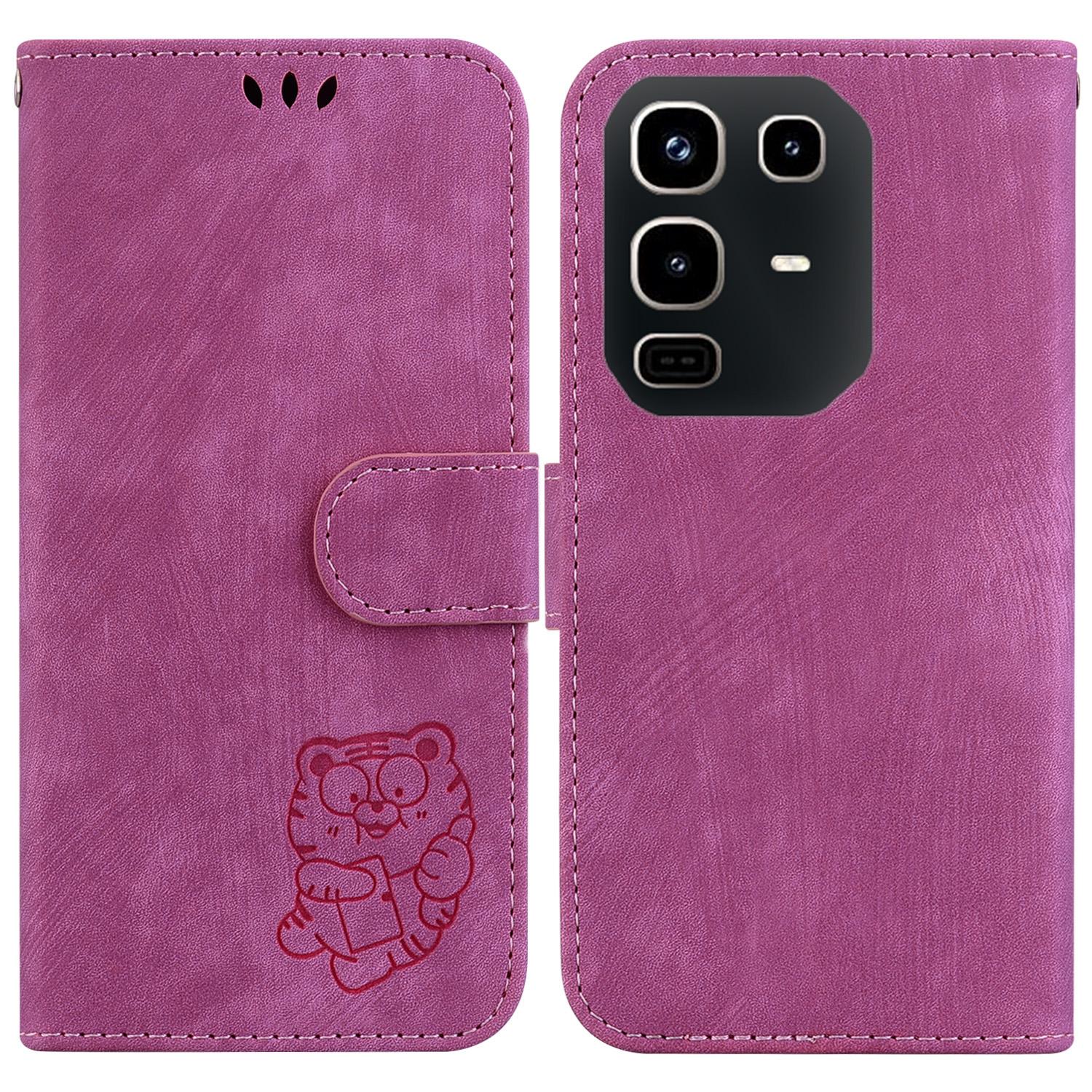 Для Infinix Note 50 4G/Note 50 Pro 4G Чехол-кошелек Кожаный Противоударный Чехол для телефона с тиснением тигра и ремешком на запястье Rose
Для Infinix Note 50 4G/Note 50 Pro 4G Чехол-кошелек Кожаный Противоударный Чехол для телефона с тиснением тигра и ремешком на запястье Rose