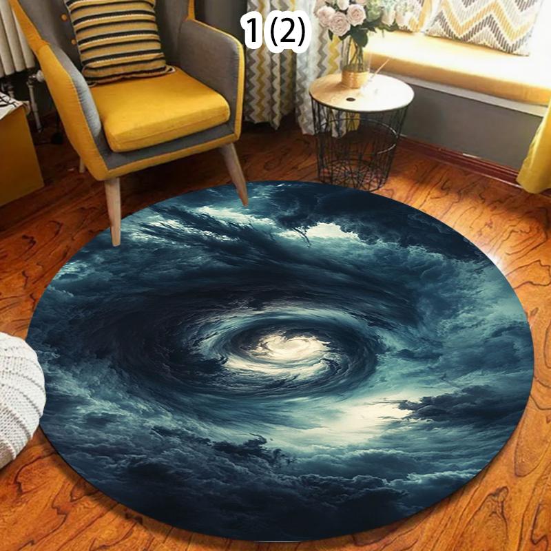 Black Vortex Carpet Mat Rug Home Decoration Round Floor Mat Kitchen Hallway Indoor Outdoor Modern Decor Rugs for Bedroom 100cm
Black Vortex Carpet Mat Rug Home Decoration Round Floor Mat Kitchen Hallway Indoor Outdoor Modern Decor Rugs for Bedroom 100cm