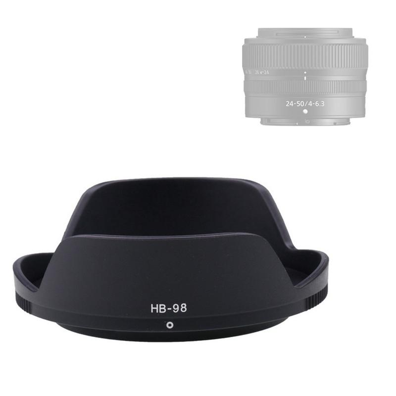 HB98 Lens Hood Sunshade for Nikon Z 24-50mm f/4-6.3 , 24-50 f4-6.3 FX Z7 Z6 Lenses replace HB-98
HB98 Lens Hood Sunshade for Nikon Z 24-50mm f/4-6.3 , 24-50 f4-6.3 FX Z7 Z6 Lenses replace HB-98