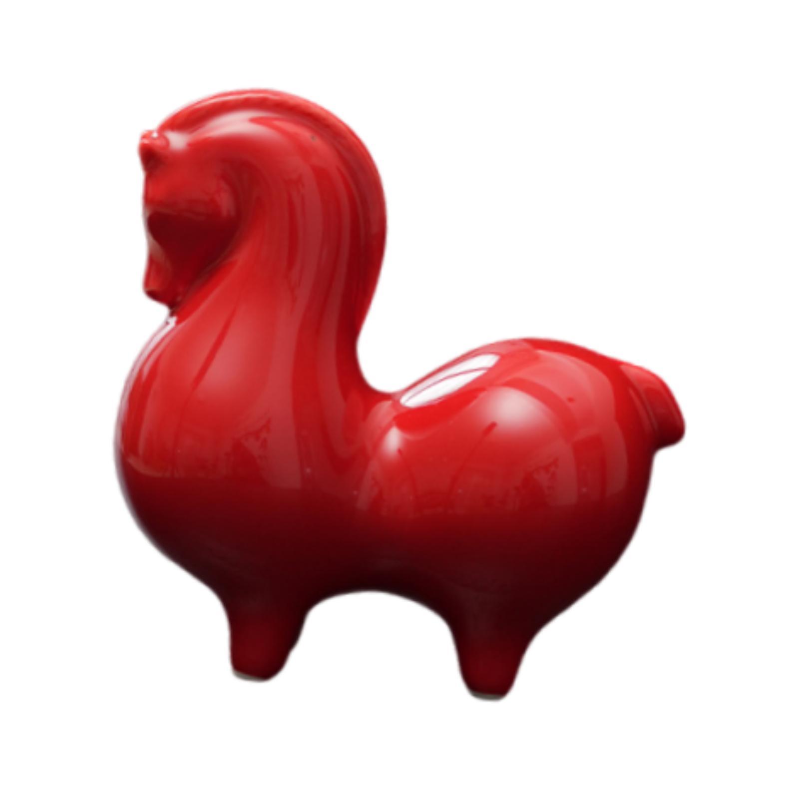 Cute Horse Figurine Decorative Collectible Ornament Sculpture Ceramic Horse Statue for Bookshelf Office Tabletop Bedroom Decor
Cute Horse Figurine Decorative Collectible Ornament Sculpture Ceramic Horse Statue for Bookshelf Office Tabletop Bedroom Decor