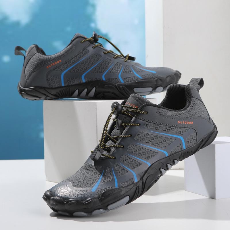 Дышащая сетчатая пляжная и обувь для плавания больших размеров для бега на открытом воздухе, езды на велосипеде и фитнеса 41