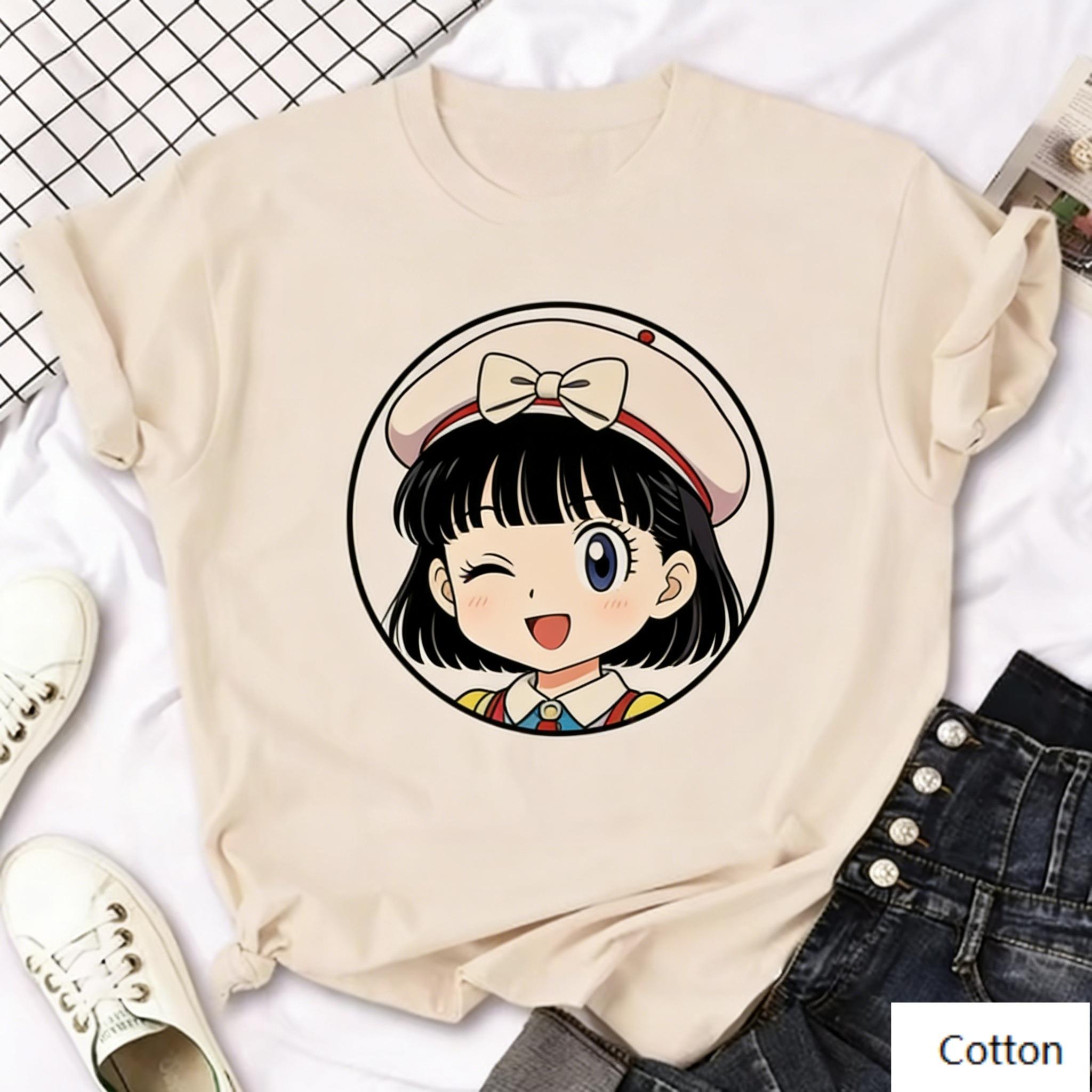 Vintage Anime Girl Wink Print Cotton T Shirt Unisex Women Retro Streetwear Loose Casual Tee 4XL
Vintage Anime Girl Wink Print Cotton T Shirt Unisex Women Retro Streetwear Loose Casual Tee 4XL