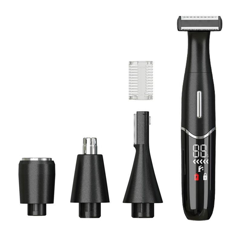 4-in-1 Electric Hair Remover: Multi-functional Razor, Eyebrow Trimmer, Nose Hair Trimmer, & Epilator for Men & Women чёрный
4-in-1 Electric Hair Remover: Multi-functional Razor, Eyebrow Trimmer, Nose Hair Trimmer, & Epilator for Men & Women чёрный