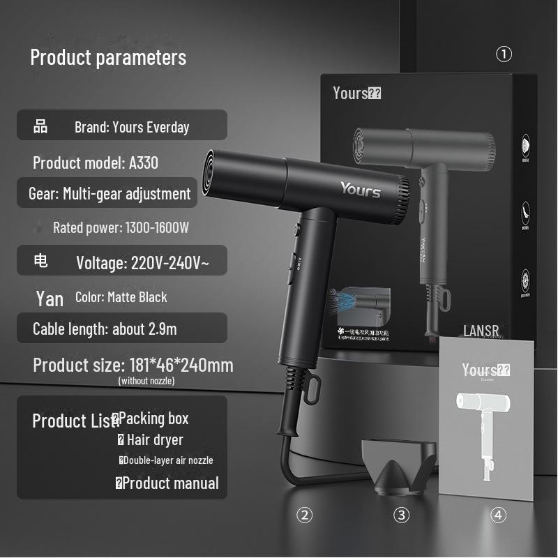 Высокоскоростной фен для волос салонного класса Yongri с отрицательными ионами, 110 000 об/мин
Высокоскоростной фен для волос салонного класса Yongri с отрицательными ионами, 110 000 об/мин