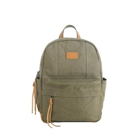 IOKI HAPU Canvas x Genuine Leather Backpack Fits Laptop Backpack Bag Rucksack 15.6-inch Water-Repellent Mother s (Green) зелений
IOKI HAPU Canvas x Genuine Leather Backpack Fits Laptop Backpack Bag Rucksack 15.6-inch Water-Repellent Mother s (Green) зелений