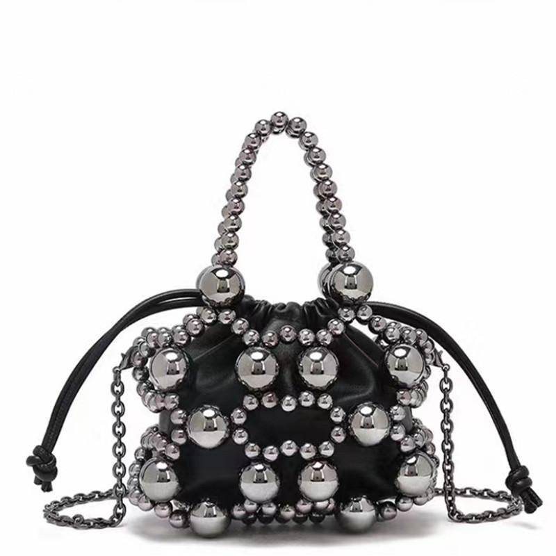 2025 New Fashion Shiny Woven Beaded 2PCS/Set Handbags Women Elegant Design Evening Dinner Clutch Bag Trend Acrylic Crossbody Bag
2025 New Fashion Shiny Woven Beaded 2PCS/Set Handbags Women Elegant Design Evening Dinner Clutch Bag Trend Acrylic Crossbody Bag