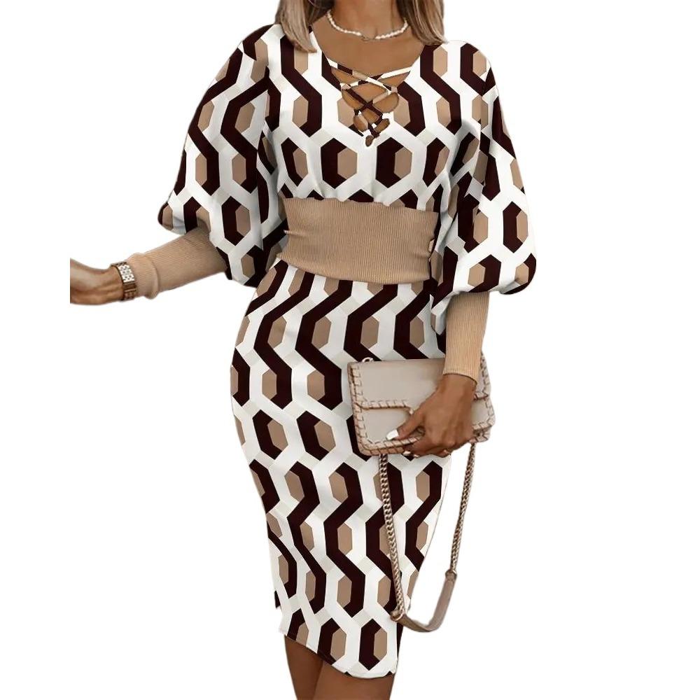 GMXIA Женская мода лето весна повседневные платья с длинным рукавом и v-образным вырезом XXL
GMXIA Женская мода лето весна повседневные платья с длинным рукавом и v-образным вырезом XXL