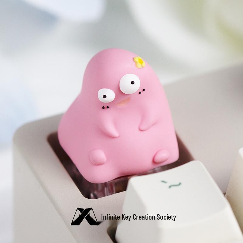 Quirky Character ESC Keycap: Unique, Cute, and Abstract Kawaii Design for Keyboard Customization розовый
Quirky Character ESC Keycap: Unique, Cute, and Abstract Kawaii Design for Keyboard Customization розовый