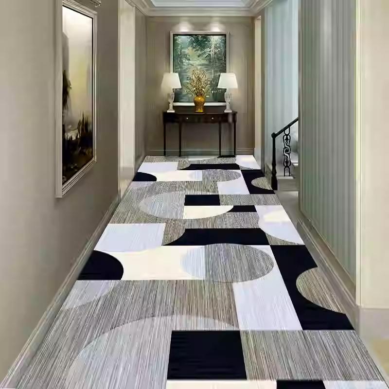 VIKAMA Modern Geometric Carpet Non-Slip Wear Corridor Living Room Entrance Suitable For Light Luxury Minimalist Style Decoration 60X200(2X6.6FT
VIKAMA Modern Geometric Carpet Non-Slip Wear Corridor Living Room Entrance Suitable For Light Luxury Minimalist Style Decoration 60X200(2X6.6FT