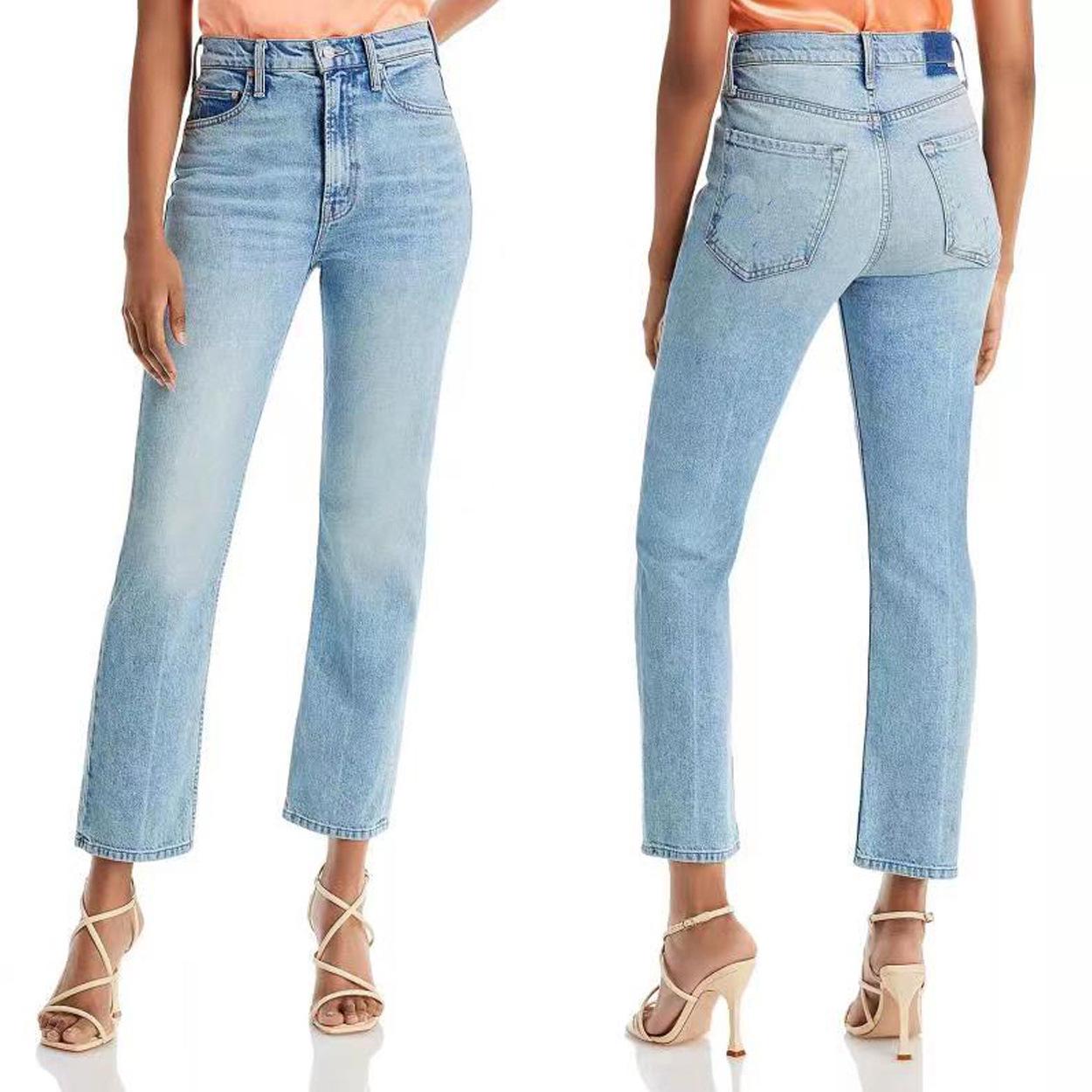 Early Spring Light Blue High-Waist Slimming Straight-Leg Jeans for Women 27 світло-синій колір
Early Spring Light Blue High-Waist Slimming Straight-Leg Jeans for Women 27 світло-синій колір