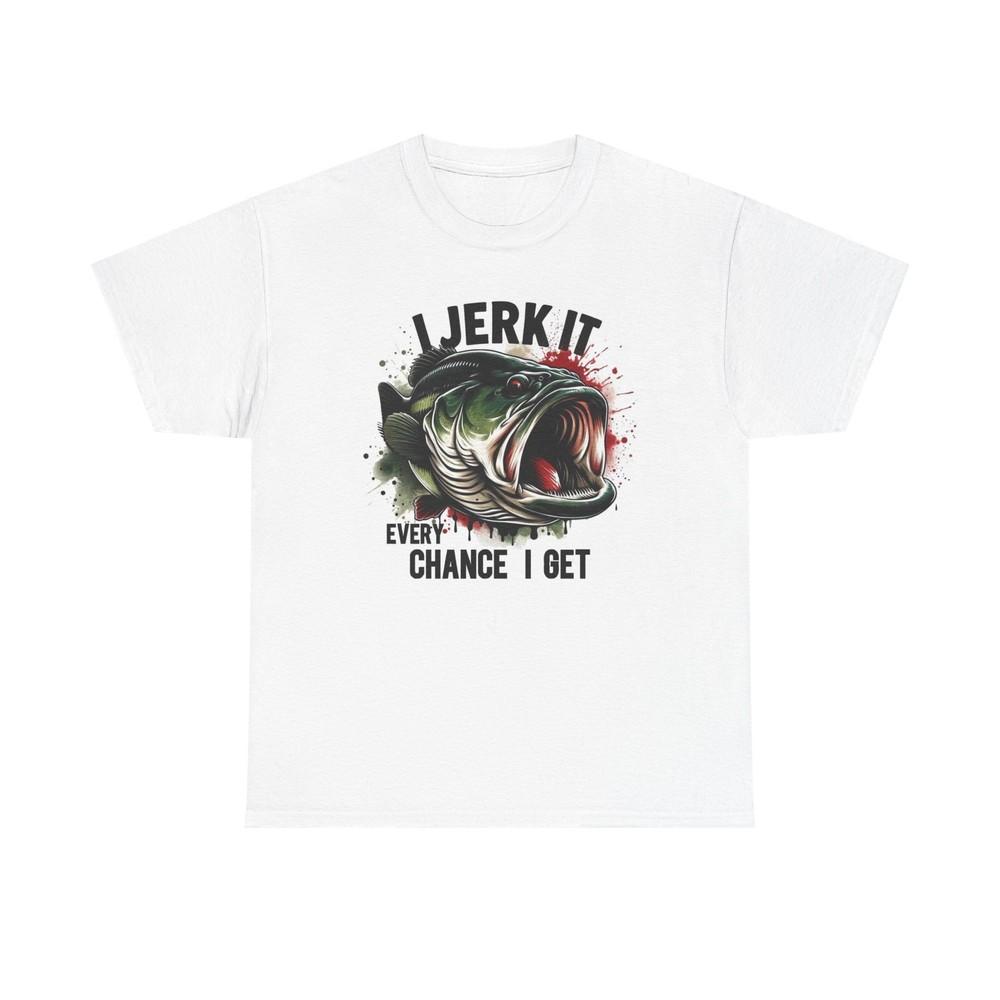 I Jerk It Fishing Graphic T Shirt Funny Jokes Unisex Heavy Cotton Tee M
I Jerk It Fishing Graphic T Shirt Funny Jokes Unisex Heavy Cotton Tee M