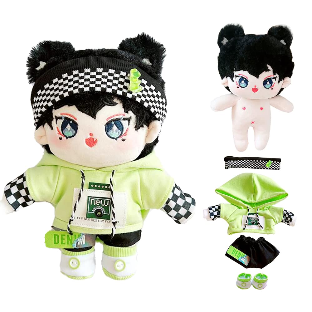niannyyhouse 20cm stuffed animal normal body doll loose headband hoodie pants shoes cotton doll clothes dress-up (A-1)
niannyyhouse 20cm stuffed animal normal body doll loose headband hoodie pants shoes cotton doll clothes dress-up (A-1)