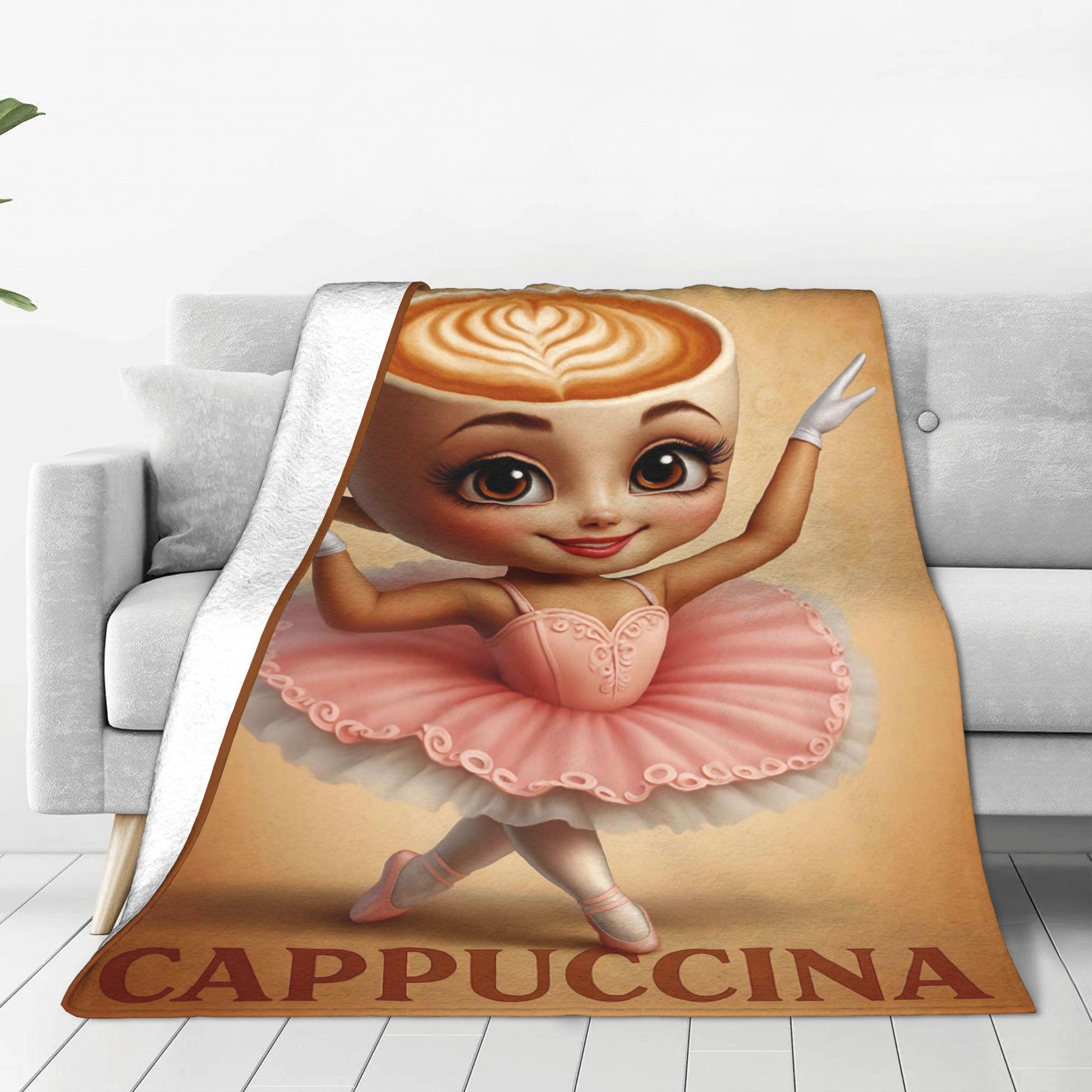 Ballerina Cappuccina Collection Blanket Quality Warm Soft Bedding Throws Autumn Girls Boys Couch Bed Fluffy Bedspread 80x120cm
Ballerina Cappuccina Collection Blanket Quality Warm Soft Bedding Throws Autumn Girls Boys Couch Bed Fluffy Bedspread 80x120cm