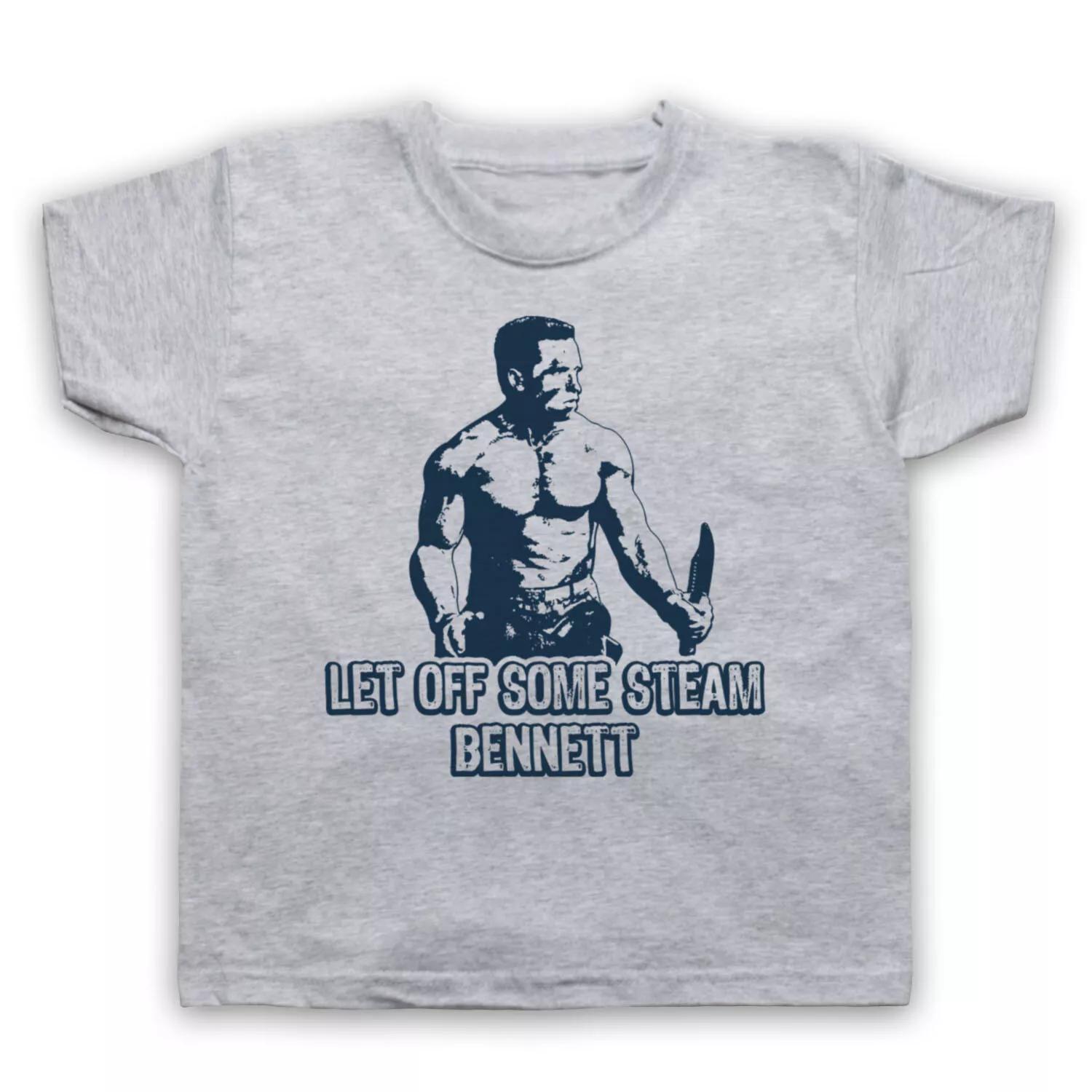 COMMANDO MATRIX LET OFF SOME STEAM BENNETT UNOFFICIAL KIDS CHILDS T-shirt 110
COMMANDO MATRIX LET OFF SOME STEAM BENNETT UNOFFICIAL KIDS CHILDS T-shirt 110