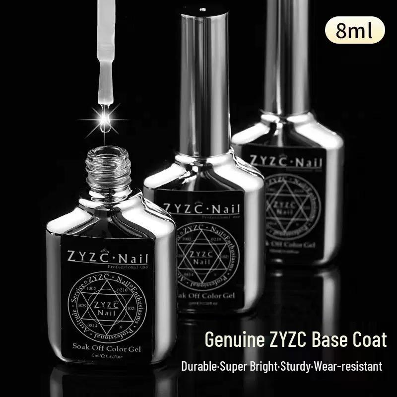 ZYZC Tempered Sealer: Youzhencai Function Gel Base Coat & Matte Reinforcement Nail Polish.
ZYZC Tempered Sealer: Youzhencai Function Gel Base Coat & Matte Reinforcement Nail Polish.