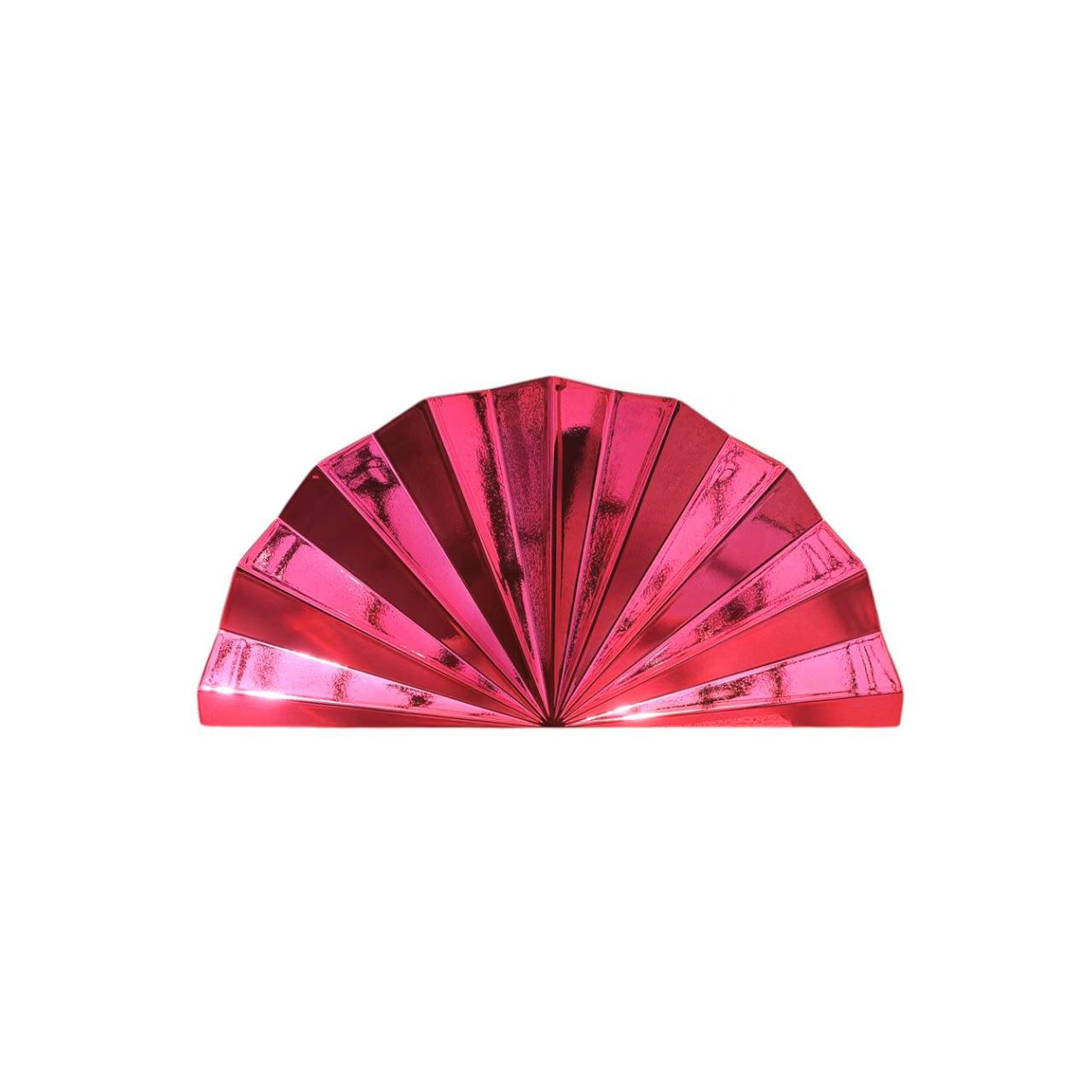 2025 New Metal Fan Shaped Clutch Purse Bag Evening Purse Gorgeous Hand Bag Gold/Silver/Hotpink Purse (20cm Max Length 30cm) красный
2025 New Metal Fan Shaped Clutch Purse Bag Evening Purse Gorgeous Hand Bag Gold/Silver/Hotpink Purse (20cm Max Length 30cm) красный