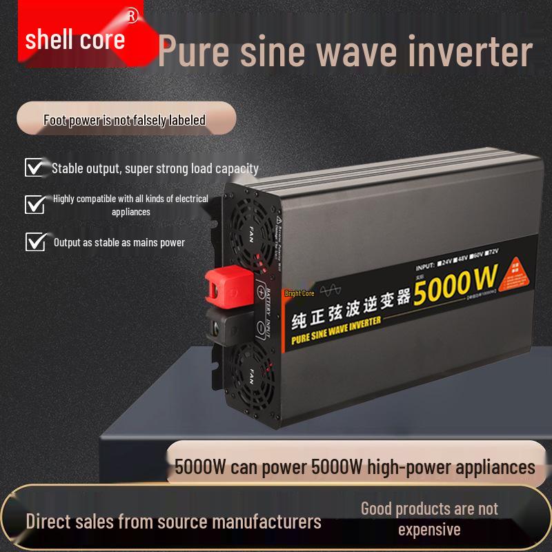 Багатовольтовий автомобільний та домашній інвертор чистої синусоїди 12В-72В на 220В 800W-24V
Багатовольтовий автомобільний та домашній інвертор чистої синусоїди 12В-72В на 220В 800W-24V