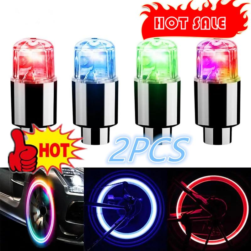 2Pcs Tire Valve Cap Lights Tire Lights For Car Air Valve Caps With Lights For Motorcycles Bicycles Electric Vehicles
2Pcs Tire Valve Cap Lights Tire Lights For Car Air Valve Caps With Lights For Motorcycles Bicycles Electric Vehicles